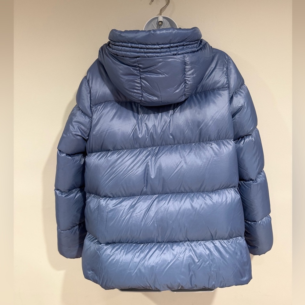 Moncler Serrite blue puffer jacket coat hooded outerwear AUTHENTIC ⭐️siz3/large - Picture 15 of 17